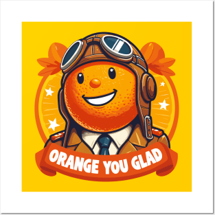 Orange You Glad: Vintage Pilot Fun Posters and Art